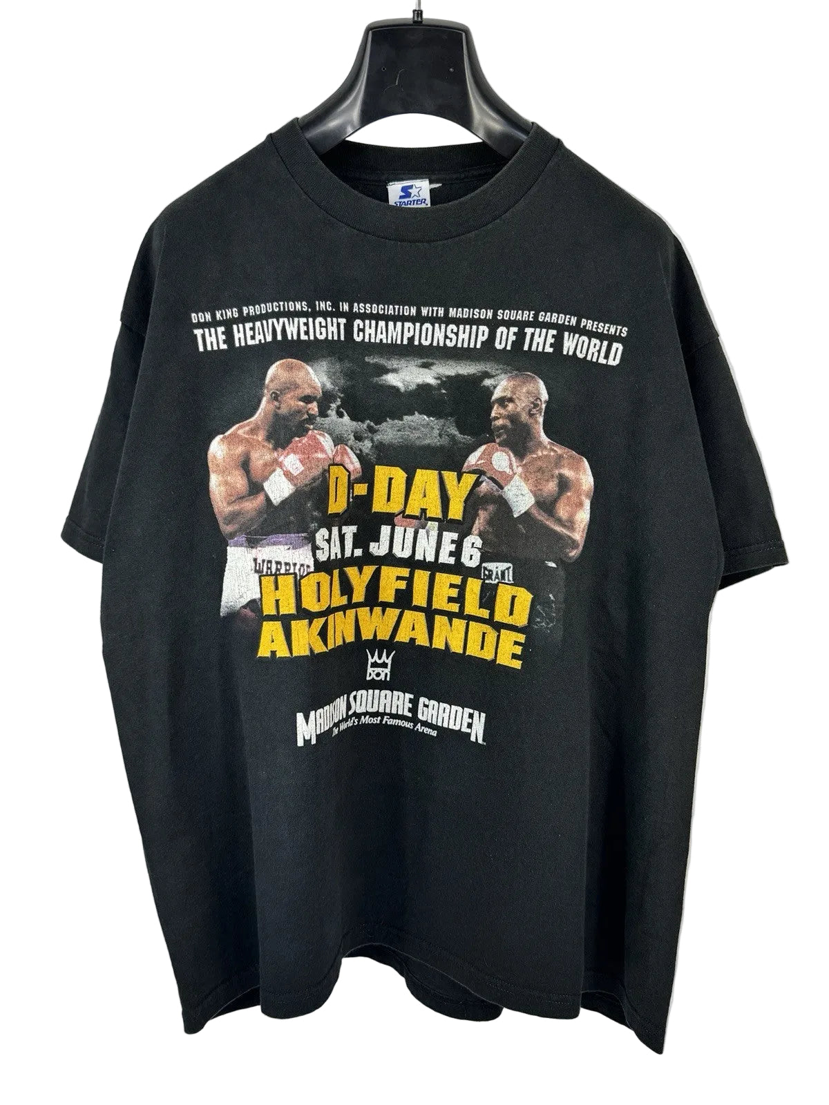 Vintage Evander Holyfield vs Akinwande T-Shirt, photo 1