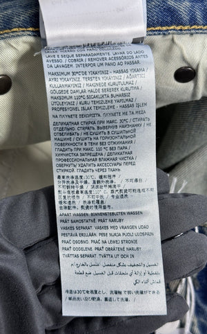Maison Margiela Panelled Straight Leg Baggy Jeans، الصورة 11