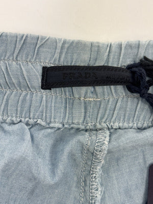Prada Cotton Shirt And Short Set، الصورة 18