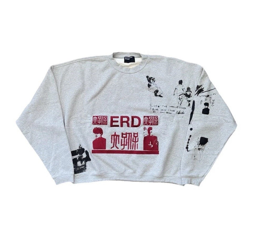Enfants Riches Deprimes Oversized Art Work Sweatshirt, photo 1