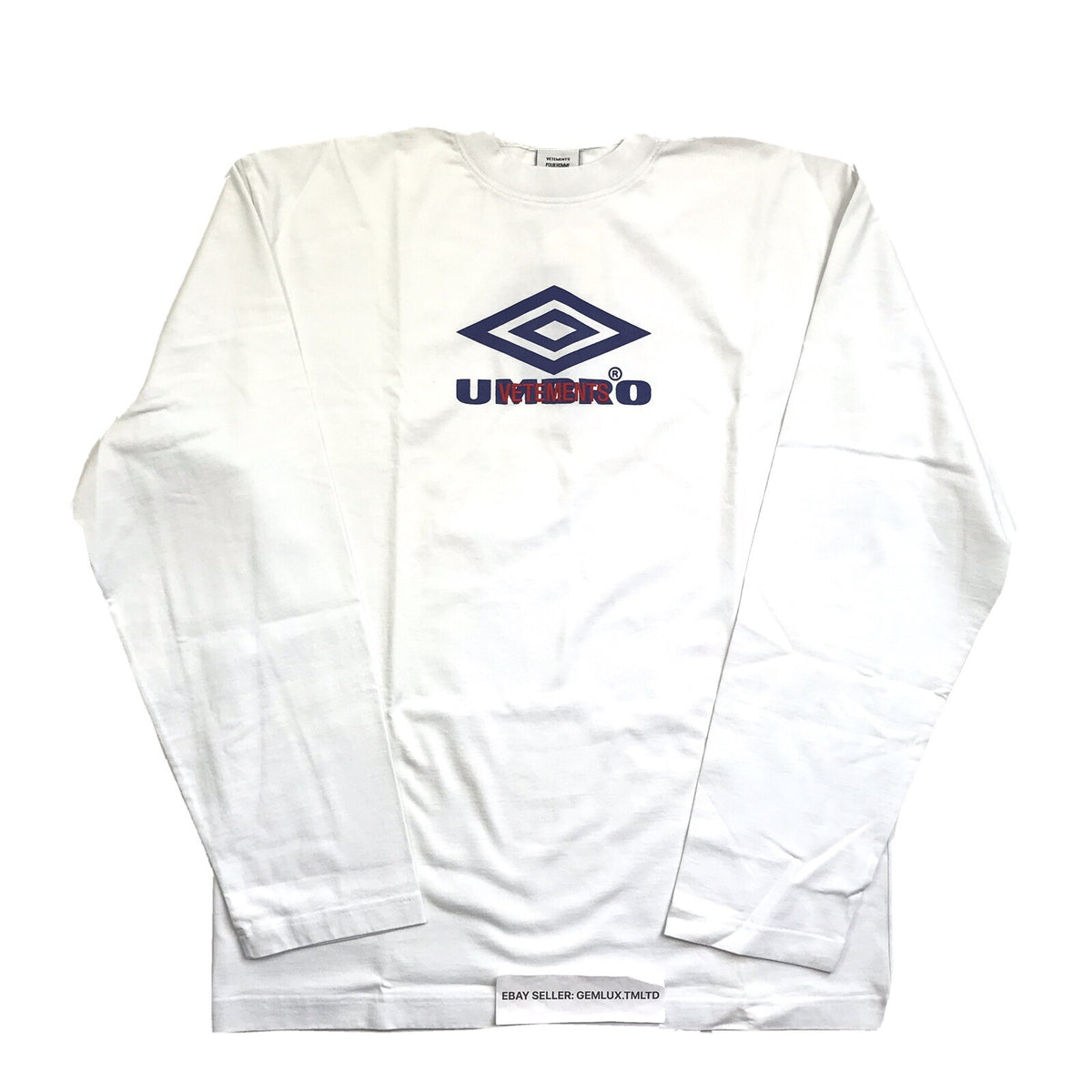 Vetements x Umbro Oversized Printed Cotton-Jersey Sweatshirt, photo 1