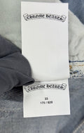 Chrome Hearts Leopard Cross Patch Denim Jeans، الصورة 15