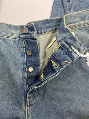 Maison Margiela Panelled Straight Leg Baggy Jeans، الصورة 5