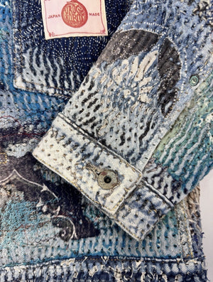Proleta Re Art Japan #781 Bandana Denim Jacket، الصورة 8