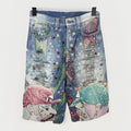 Proleta Re Art x Eri Meme Straight Leg Super Mario Shorts 1 of 1، الصورة 3