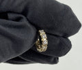 Jacquie Aiche 14ct Gold Diamond Single Hoop Earring، الصورة 2