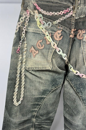 Acne Studios Loose Fit 1981F Mid Blue Jeans（写真10）