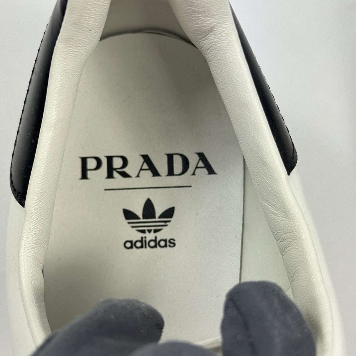 Prada Adidas x Prada Logo Print Superstar Sneakers, photo 6