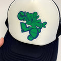 Born From Pain Sicko Flygirl Trucker Navy Green Cap, photo 3