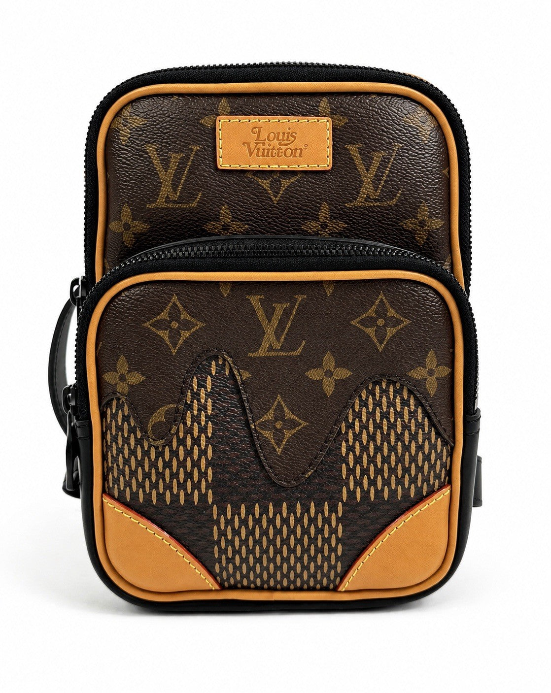 Louis Vuitton x Nigo Amazone Damier Ebene Brown Sling Bag, photo 1