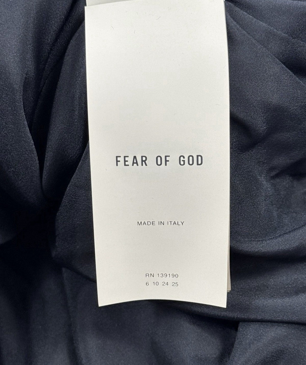 Fear of God Velvet Oversized Track Jacket & Trousers Set, photo 11
