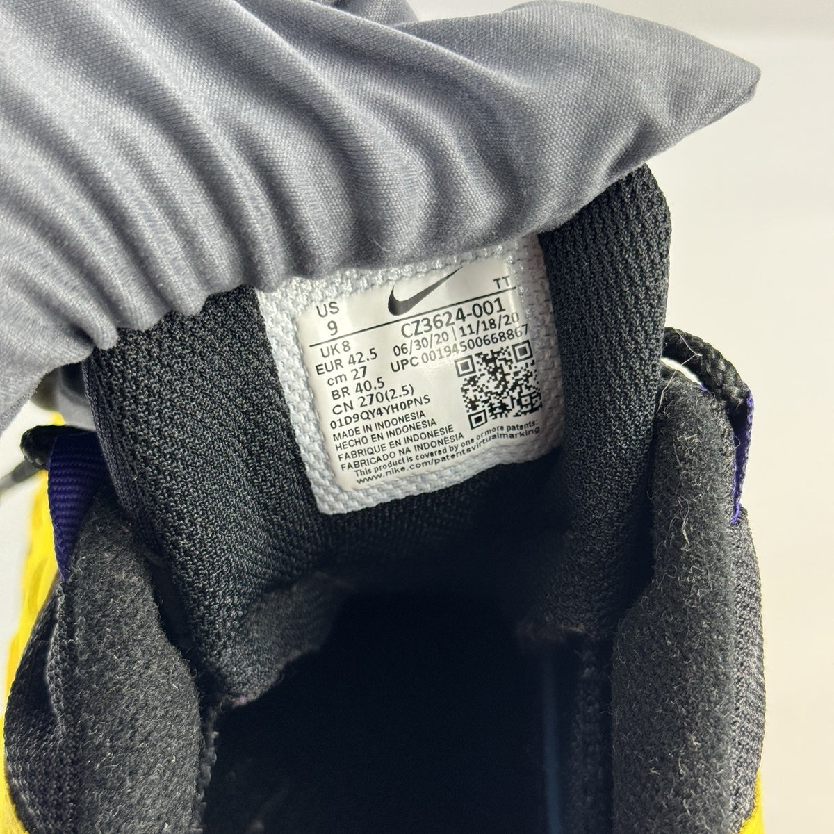 Nike Air Max 95 LeBron Lakers Sneakers, photo 7