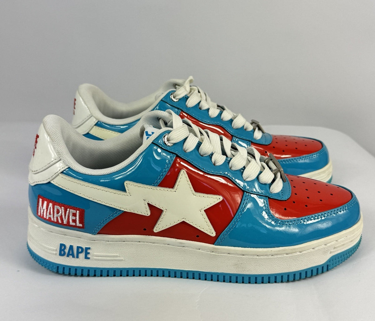 Bape A Bathing Ape Bape STA Marvel Comics Captain America Sneakers, photo 4