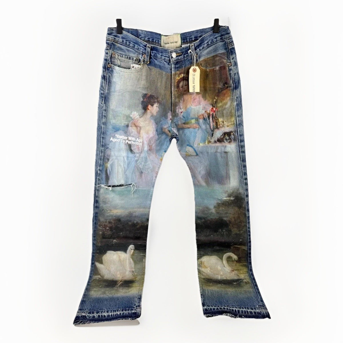 Better With Age x Levi’s Logo Embroidered Jeans, photo 1