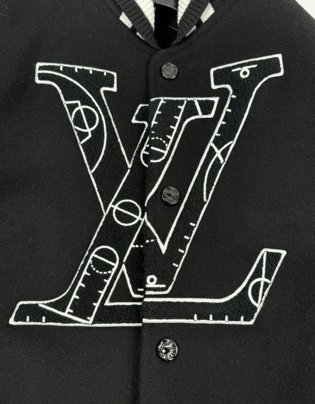 Louis Vuitton x NBA Logo Embossed Varsity Jacket, photo 7