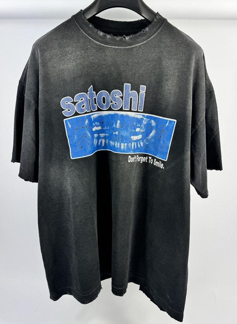 Satoshi Nakamoto Don’t Forget To Smile Oversized T-Shirt, photo 2