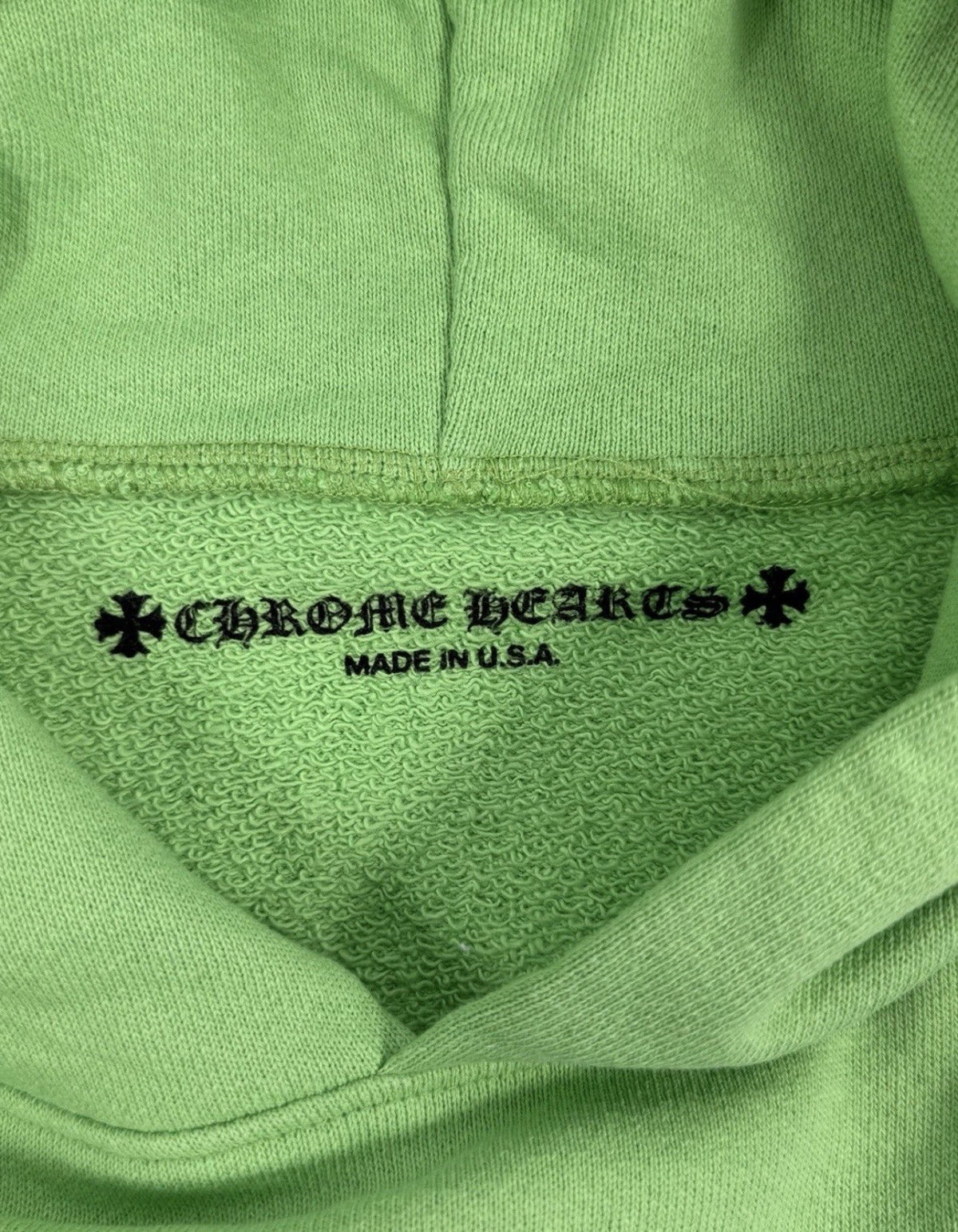 Chrome Hearts x Matty Boy Sex Records Lime Hoodie, photo 6