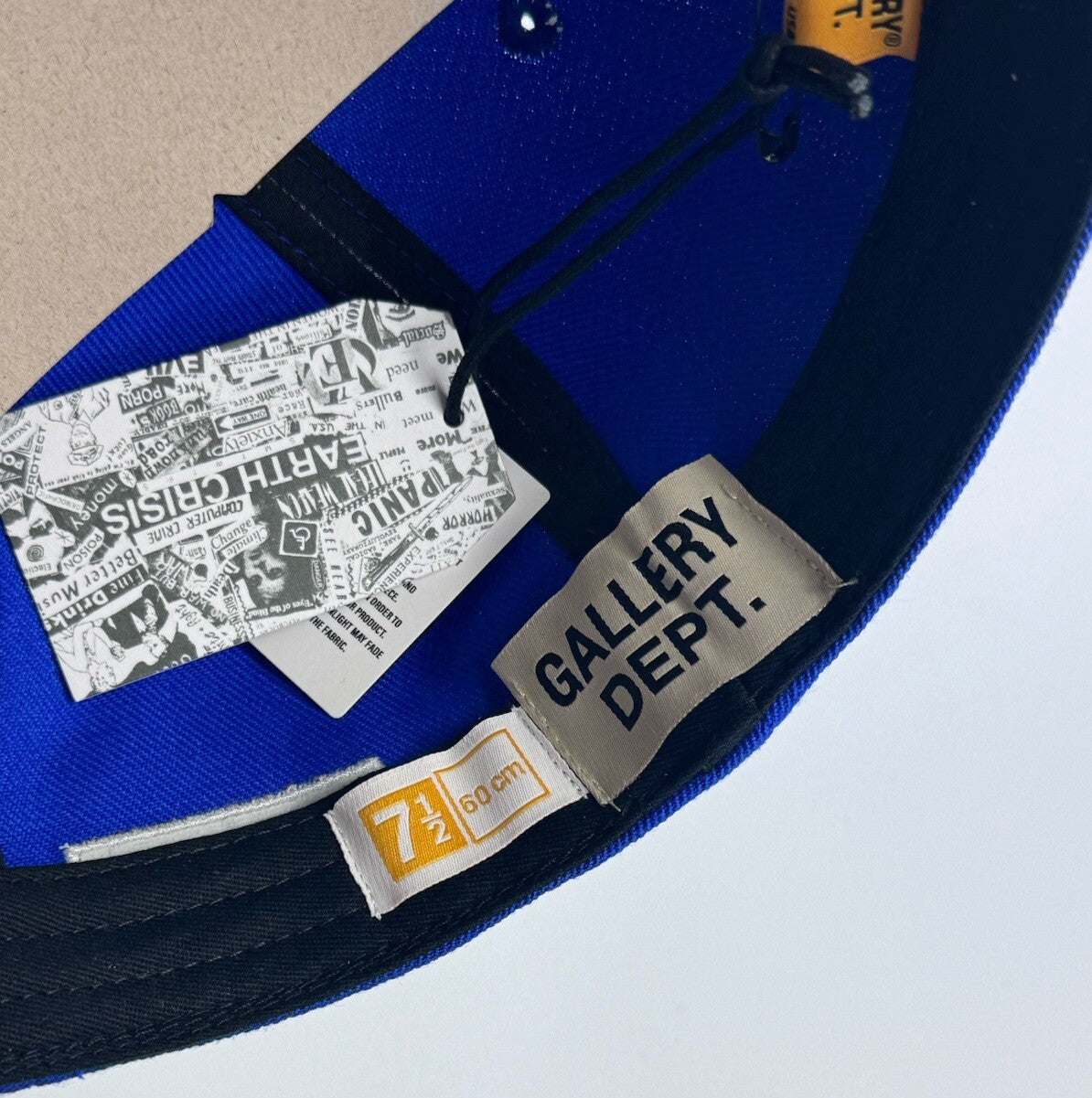 Gallery Dept Art That Kills Embroidered Patch Work Cap, photo 6