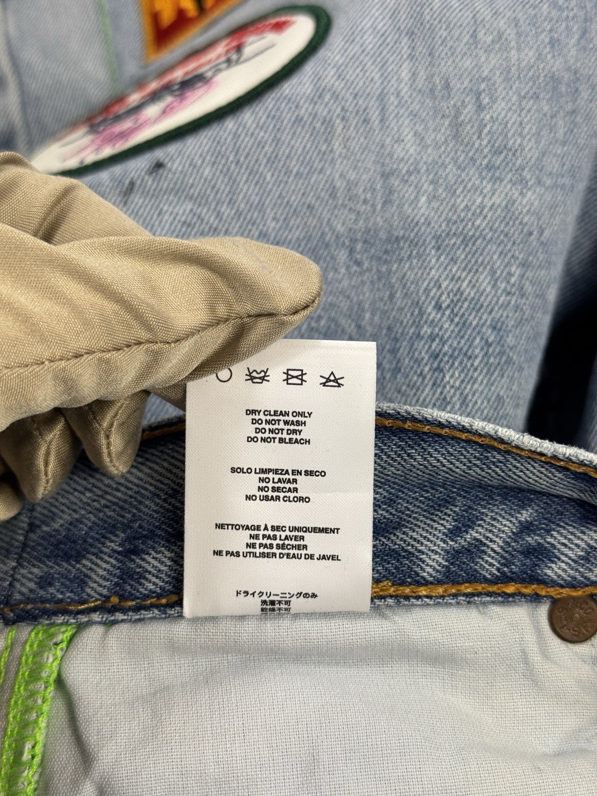Better With Age Gentlemen’s Triple Wide Long Denim Shorts, photo 12