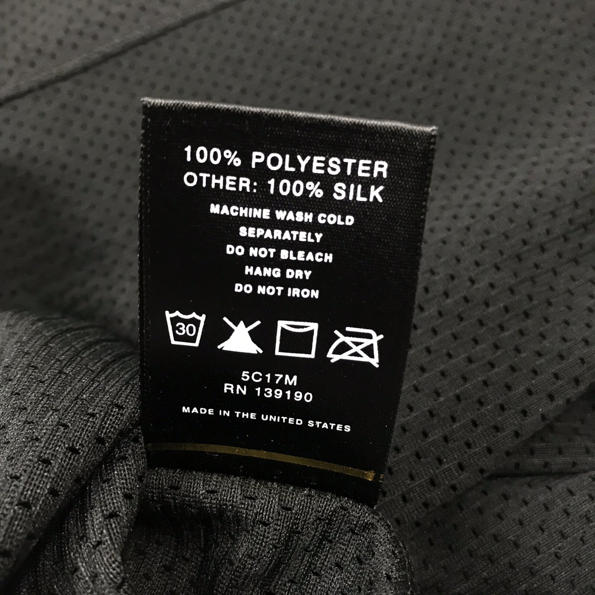 Fear of God 5th Collection 2017 Mesh Black Long Sleeve Jersey Oversized T-Shirt, photo 5