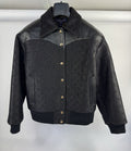 Louis Vuitton Glitter Monogram Bomber Jacket FW22/23, photo 5
