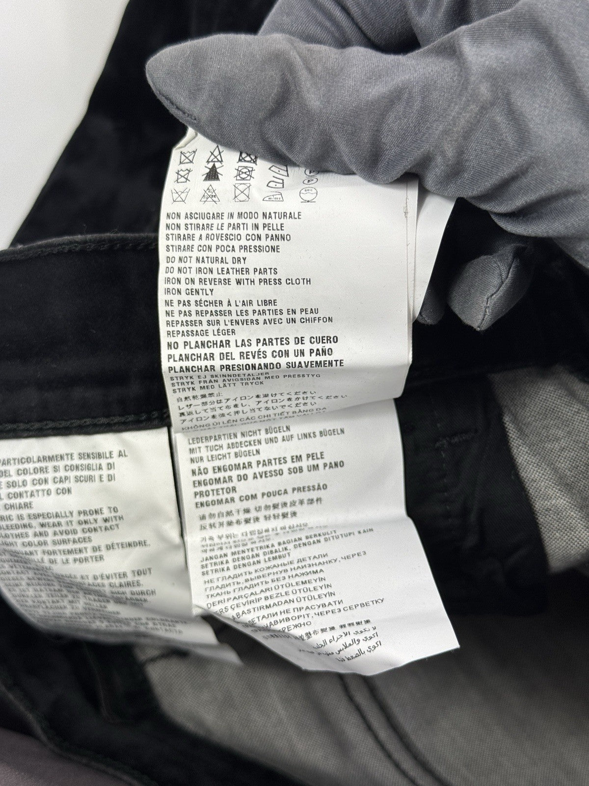 Prada Triangle Logo Velvet Shirt & Trousers, photo 22