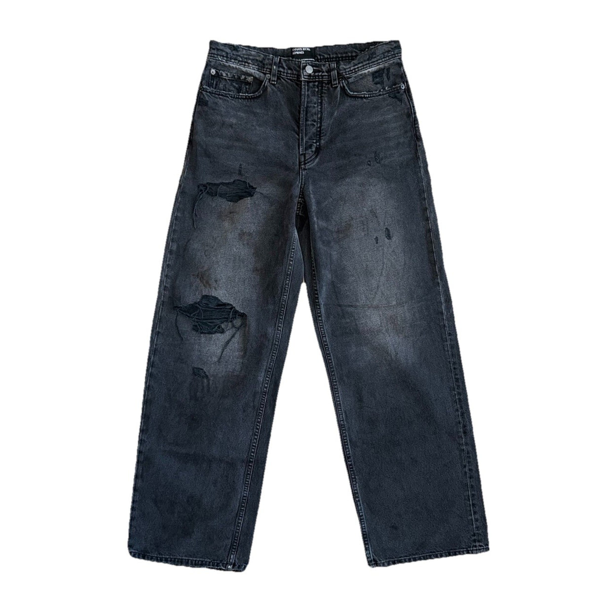 Enfants Riches Deprimes Distressed Baggy Denim Jeans, photo 2