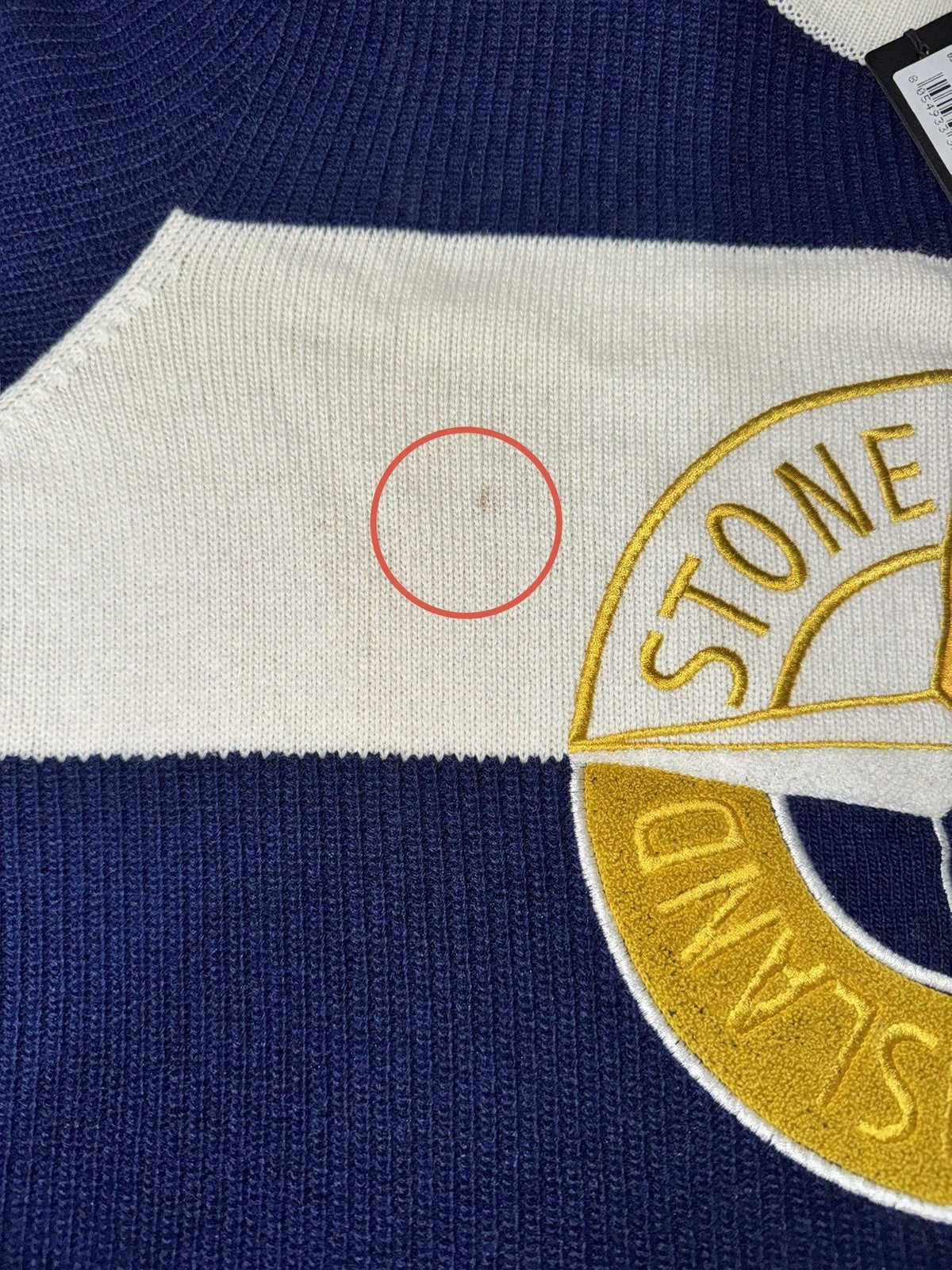 Stone Island Logo Block Knitted Jumper, photo 4