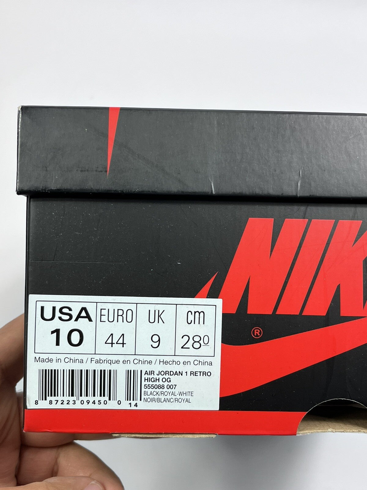 Jordan 1 Royal 2017 High Top Sneakers, photo 19
