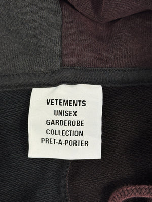 Vetements x Cradle Of Filth Oversized Panned Zip Hoodie، الصورة 11