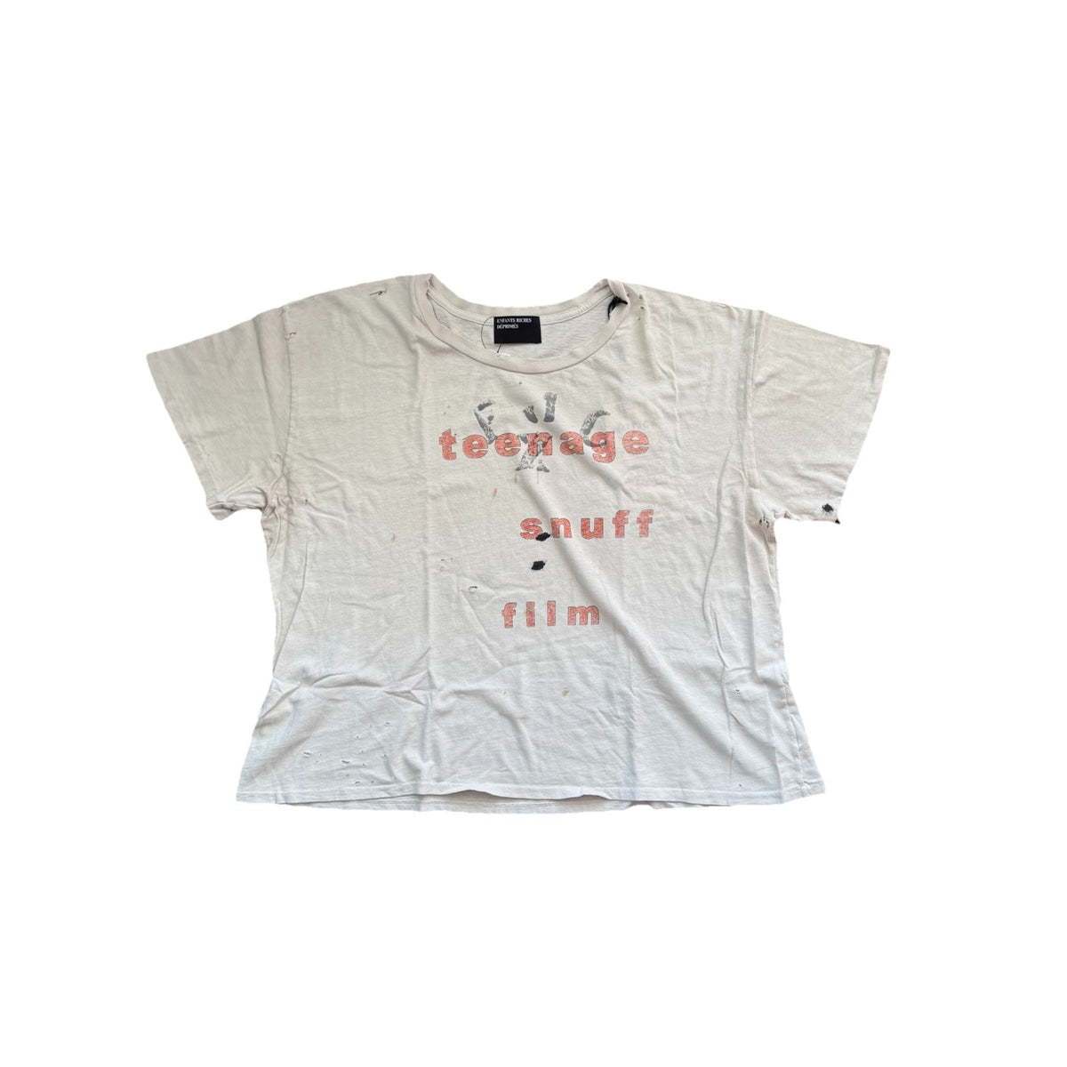 Enfants Riches Deprimes Teenage Stuff Army White T-Shirt, photo 2