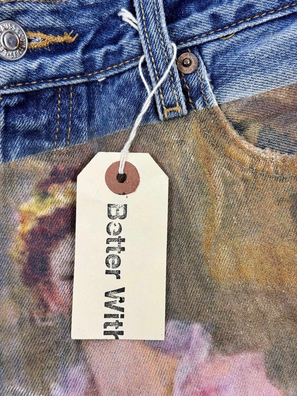 Better With Age x Levi’s Logo Embroidered Jeans, photo 7