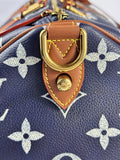 Louis Vuitton x Nigo Speedy P9 Bandoulière 50 Navy Blue Bag, photo 9