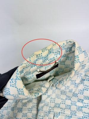 Louis Vuitton Landscape Shirt Sleeve Denim Over Shirt SS23（写真6）