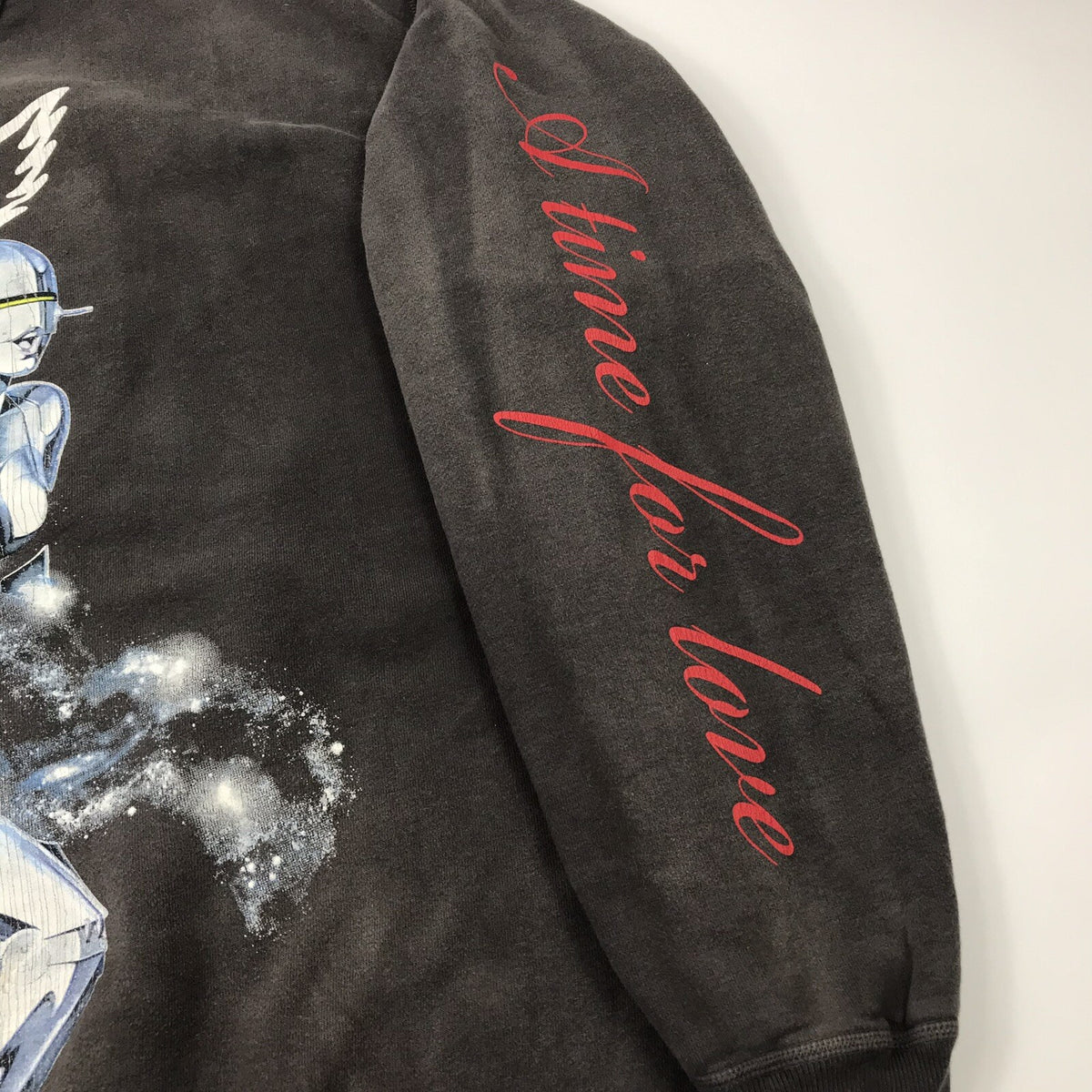 Saint Michael x Hajime Sorayama Faded Black Sweatshirt, photo 5