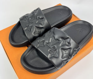 Louis Vuitton Black Waterfront Puffer Mule Slides, photo 3