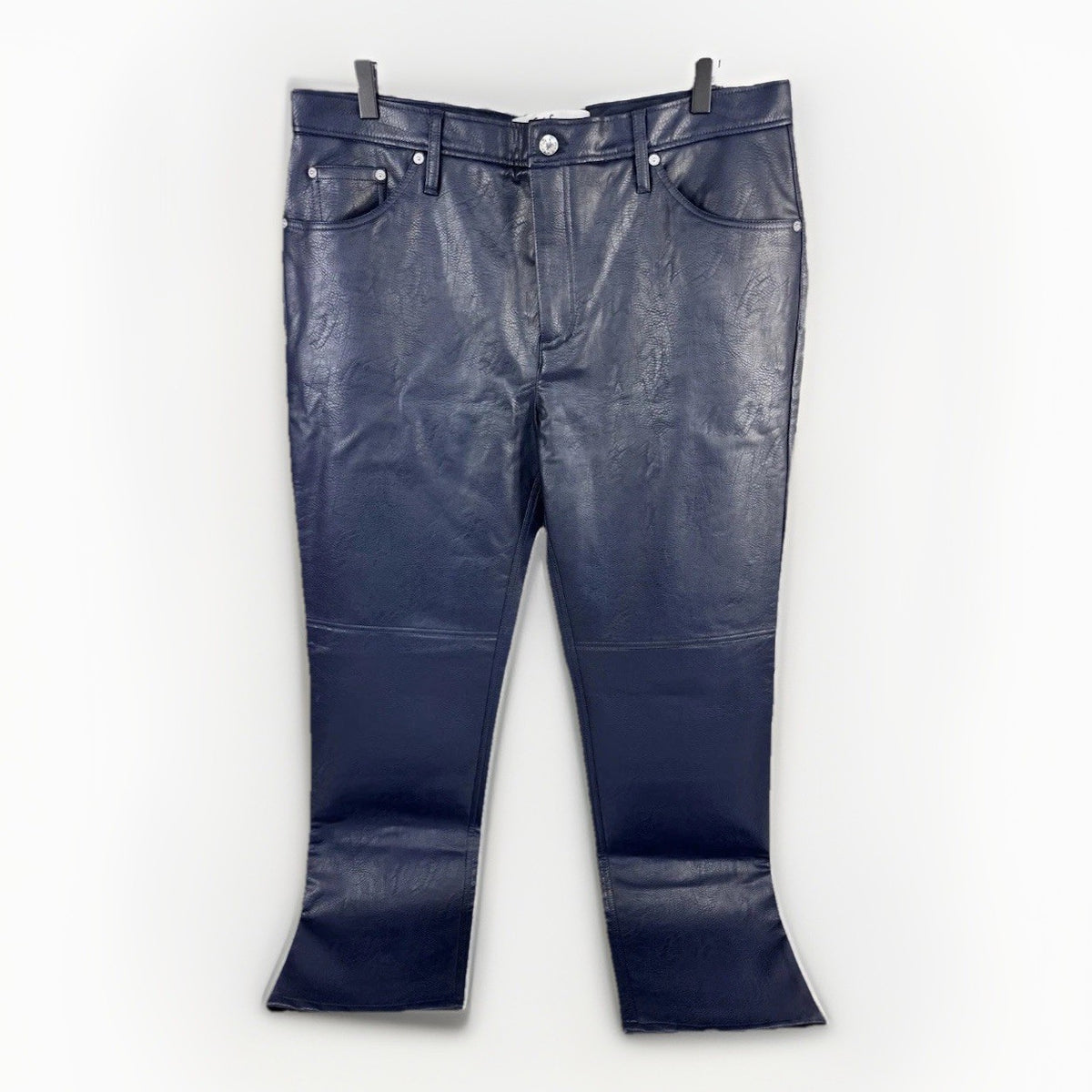 Sefr Sako Straight Leg Faux Leather Trousers, photo 1