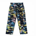Louis Vuitton Printed Monogram Tie Dye Cargo Denim Trousers، الصورة 2