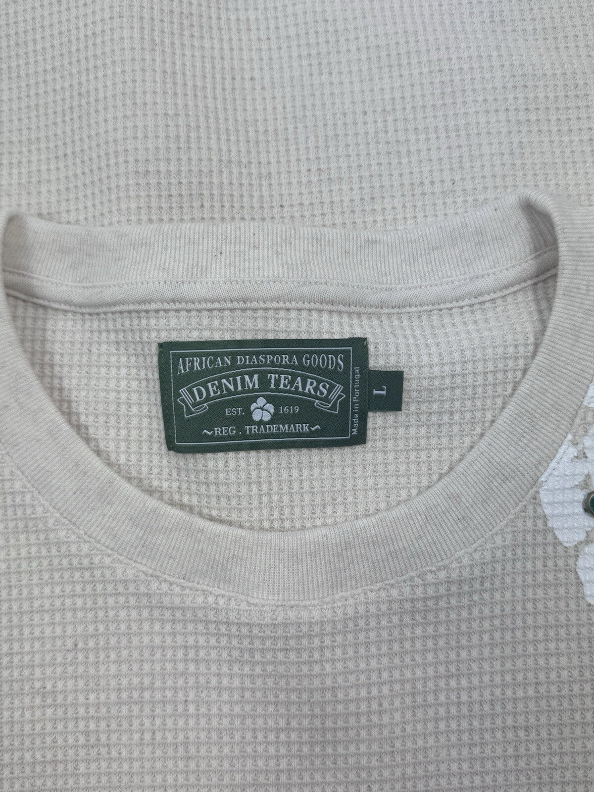 Denim Tears Crystal Detailed Logo T-Shirt, photo 5