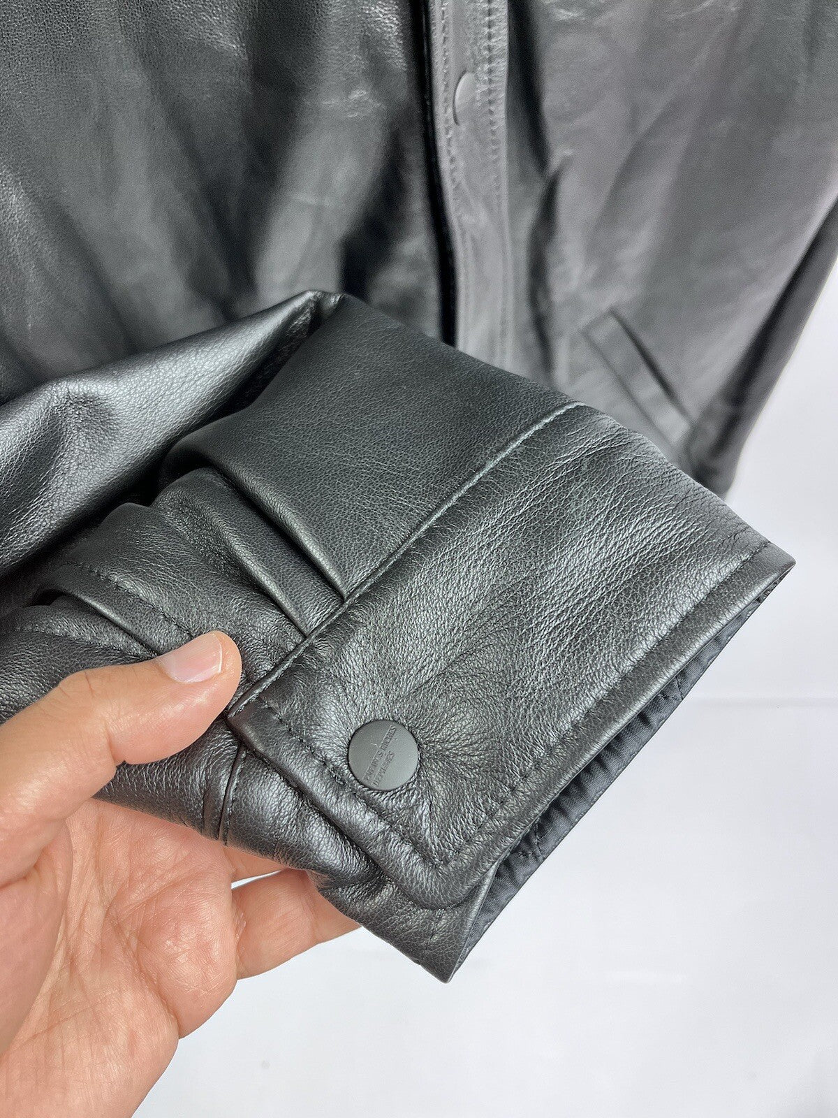 Enfants Riches Deprimes Sheep Leather Oversized Padded Over-shirt, photo 11