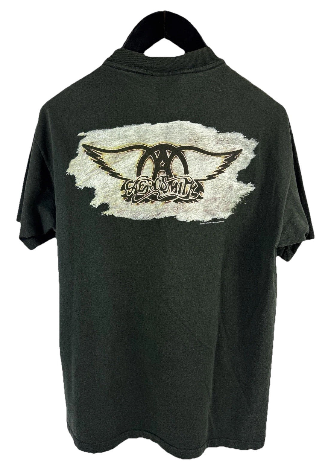 Aerosmith 1993 Get A Grip Graphic Print Giant Vintage T-Shirt, photo 1