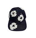 Denim Tears Washed Indigo Denim Cotton Bud Embroidered Adjustable Cap, photo 1