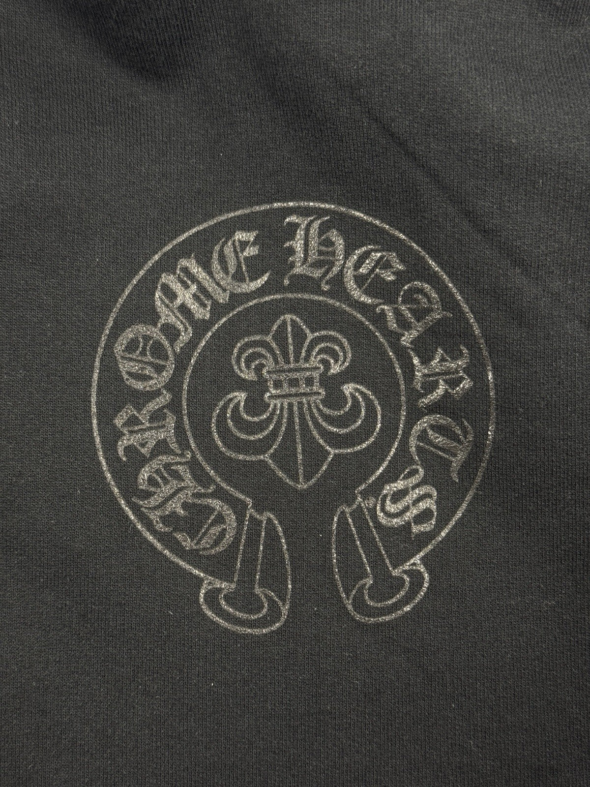 Chrome Hearts Cannes Exclusive Black Logo Print Hoodie, photo 10