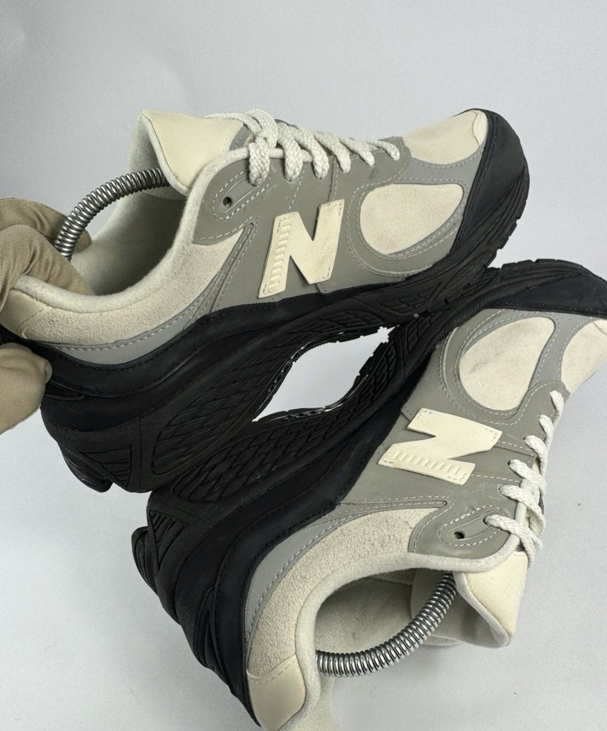 New Balance 2002R x The Basement Stone Grey Sneakers, photo 3