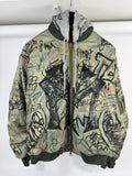 Mowalola New York Graffiti Oversized Reversible Jacket, photo 4