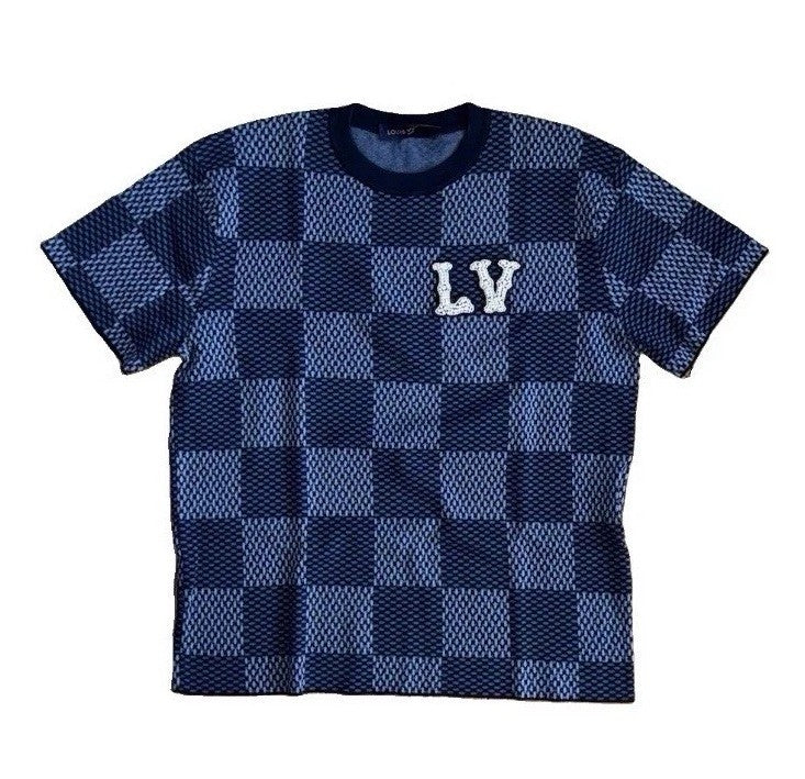 Louis Vuitton Damier LV Crystal Crewneck T-Shirt, photo 1