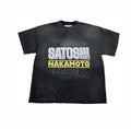 Satoshi Nakamoto Escape The Reality Print T-Shirt، الصورة 1