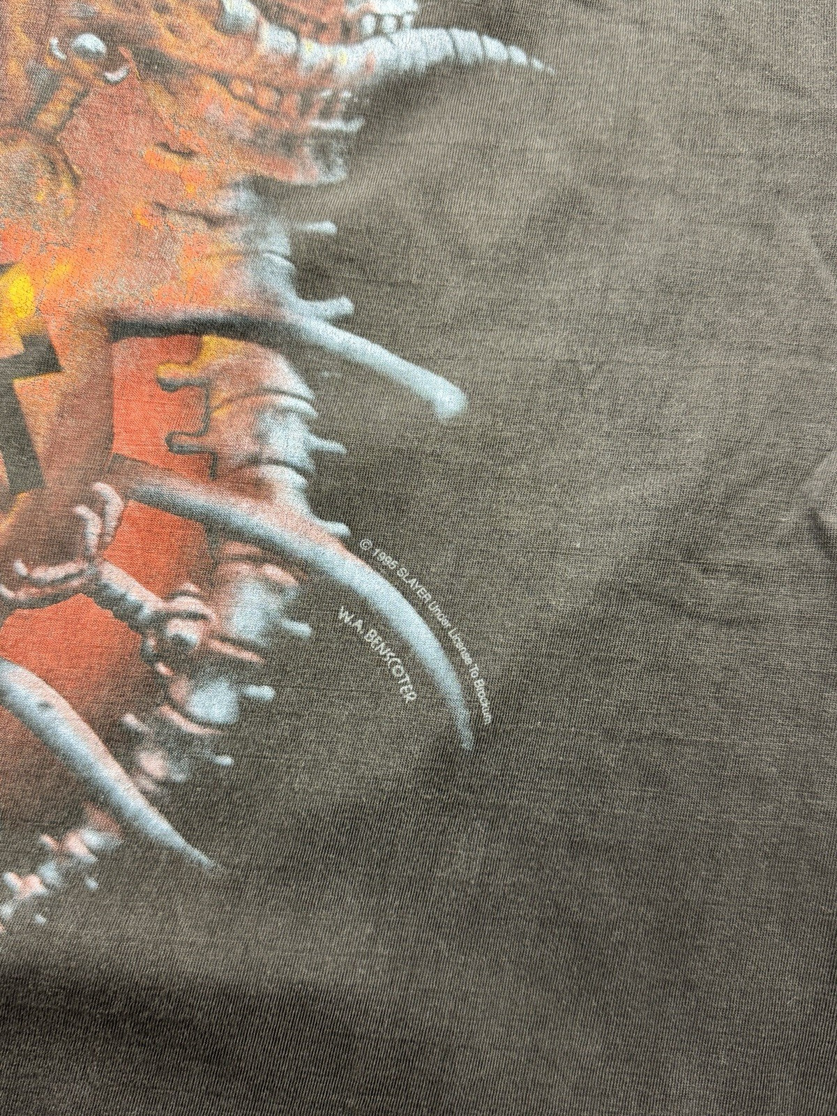 Vintage Slayer 1995 T-Shirt, photo 4