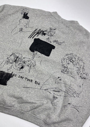 Enfants Riches Deprimes Oversized Art Work Sweatshirt، الصورة 7