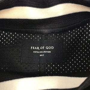 Fear of God 5th Collection 2017 Mesh Black Long Sleeve Jersey Oversized T-Shirt، الصورة 3